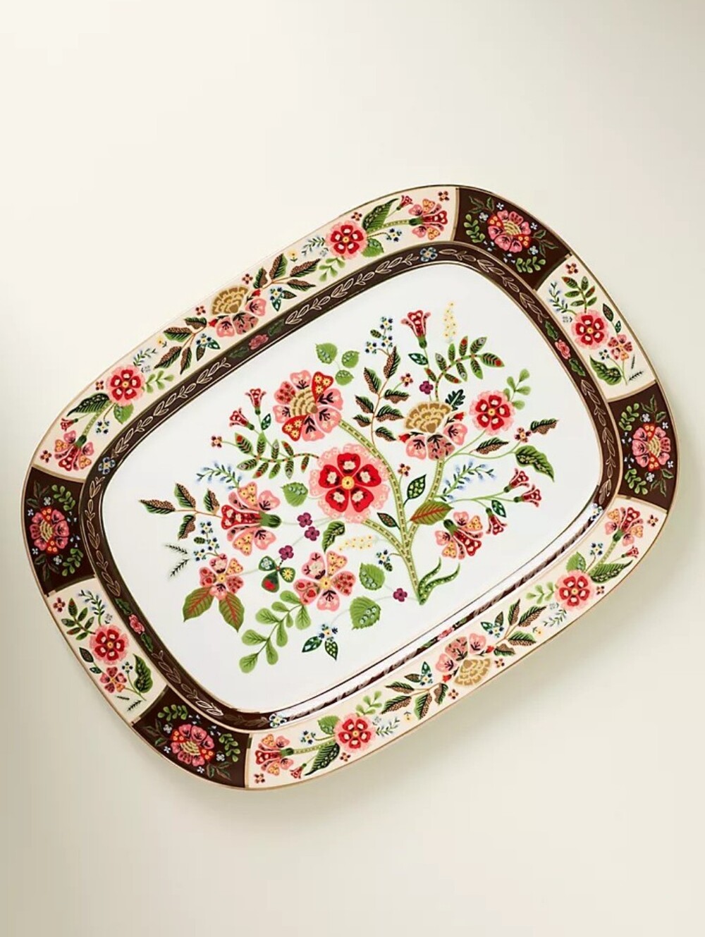 NWT Rifle Paper Co. Gracie Porcelain Large Platter